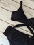 Culote Texturado Acanalado Negro - Marina Martorell Swimwear