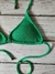 Triángulo Básico Texturado Verde Neón - comprar online