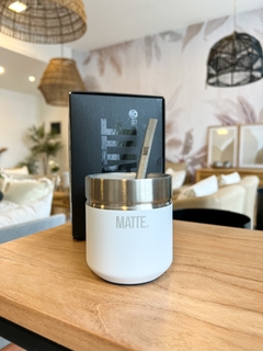 MATE + BOMBILLA DS PRO WHITE