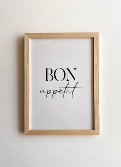 CUADRO BON APPETIT 22X32 - comprar online