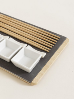 SET DE SUSHI BAMBOO Y LAJA PARA 4 - comprar online