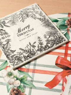 SERVILLETAS DE PAPEL CHRISTMAS X40