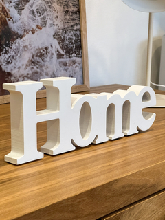 LETRERO "HOME" BLANCO - comprar online