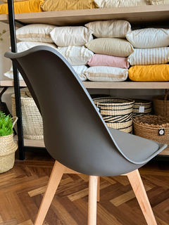 SILLA TULIP GRIS OSCURO - tienda online