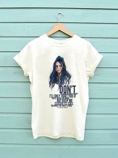 Camiseta Billie Eilish "When The Party's Over"