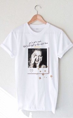 Camiseta Taylor Swift “You got a smile that’s light up this whole tour”