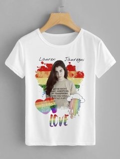 Camiseta Lauren Rainbow