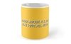 Caneca "Wanna argue all, Make love all Night" Justin Bieber