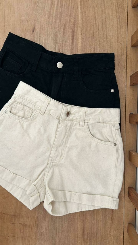 Short jean negro