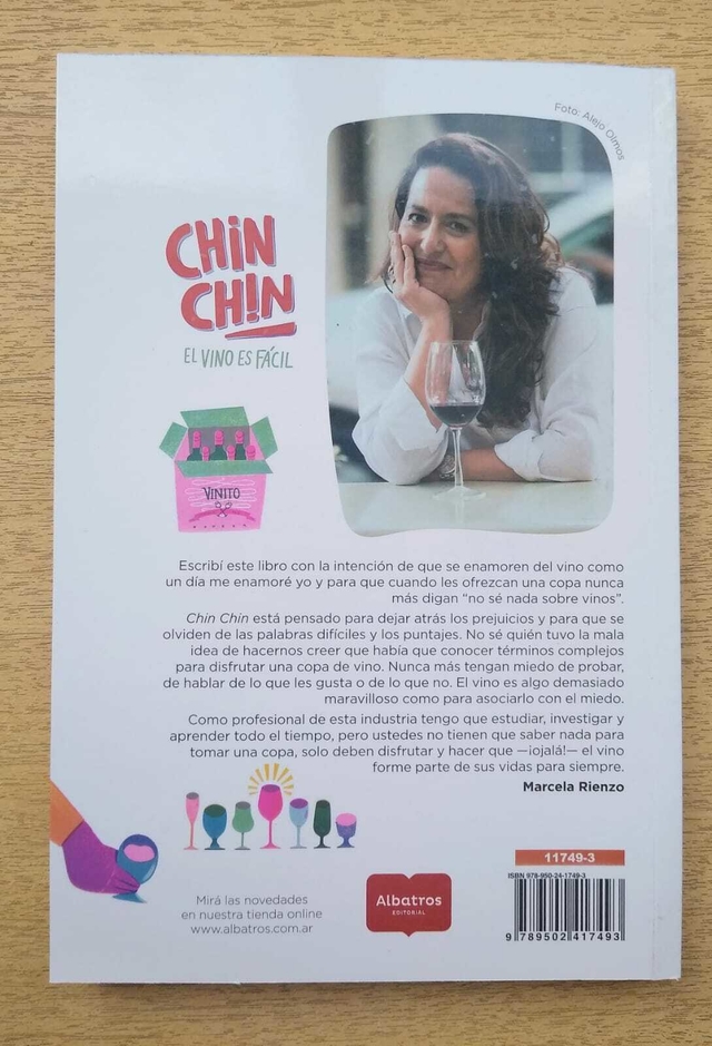 Chin chin - El vino es fácil - Rienzo - Capella - tienda online