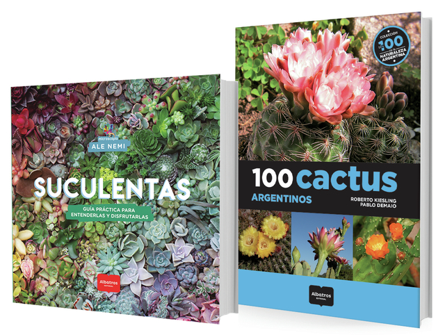 100 cactus argentinos + Suculentas - Demaio, Kiesling y Nemi