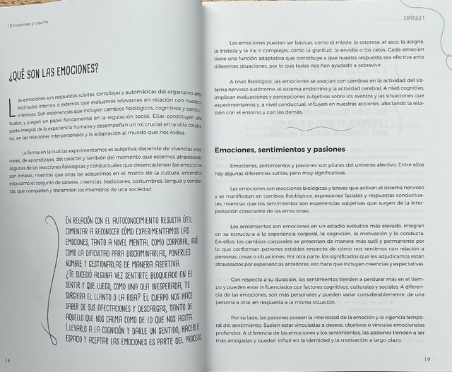 Emociones y trauma - Editorial Albatros