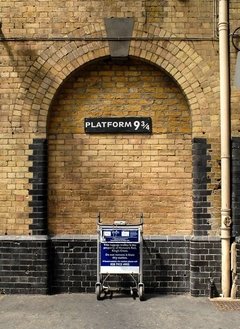 Boleto Plataforma 9 3/4 - Harry Potter en internet
