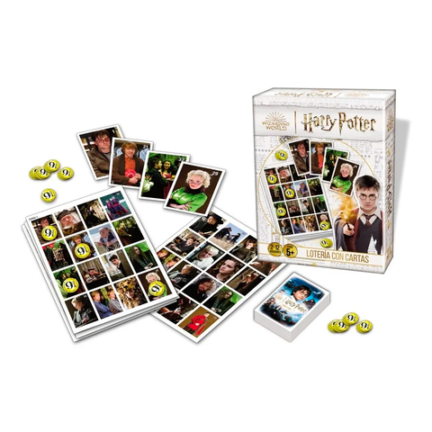 Juego loteria harry potter licencia oficial