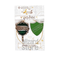 Pin Slytherin Head Boy y Head Girl + Prefecto - Wizard Store