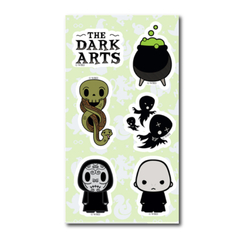 Stickers vinílicos Dark Arts Chibis - Licencia Oficial