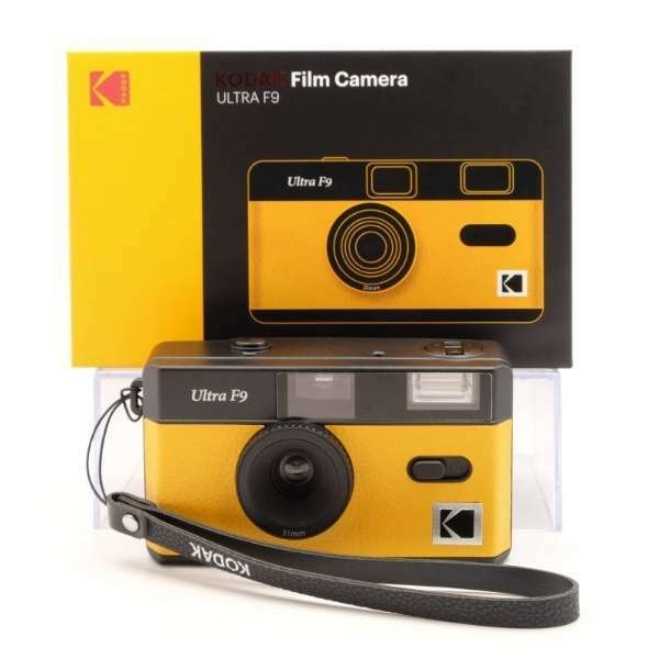 Camera de Filme Reutilizável Kodak F9 Amarela (Analógica 35mm c/ Flash) - comprar online