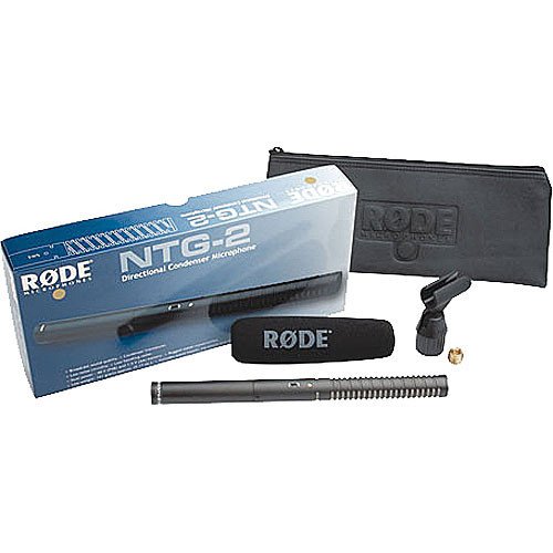 MICROFONE RODE NTG-2 (shotgun direcional) - comprar online