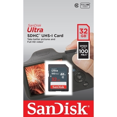 SD - SanDisk Ultra 32gb (100mb/s) - CAMERA NINJA • PHOTO VIDEO STORE