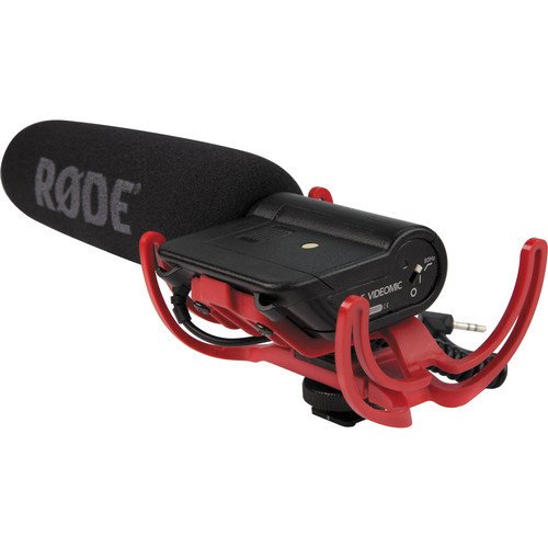 MICROFONE RODE VIDEOMIC + RYCOTE LYRE na internet