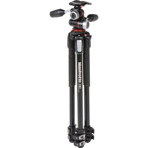 KIT Tripé e Cabeça Manfrotto - MK190XPRO3- 3W (6kg) - loja online