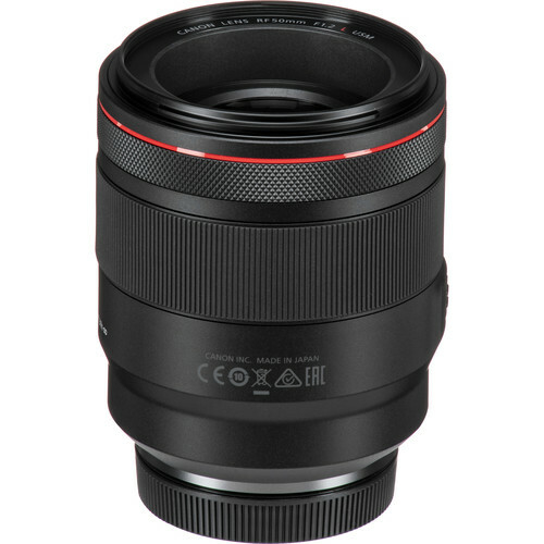 Lente Canon RF 50mm F/1.2 L USM - comprar online