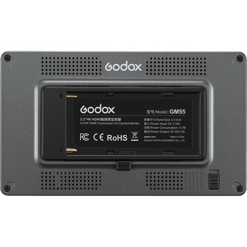 Monitor Godox GM55 5,5" 4K HDMI touchscreen LUT - CAMERA NINJA • PHOTO VIDEO STORE