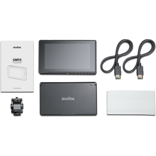 Monitor Godox GM55 5,5" 4K HDMI touchscreen LUT - loja online