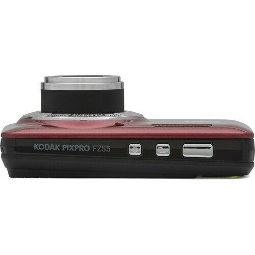 Câmera Digital Compacta Kodak PIXPRO FZ55 (vermelha) - comprar online
