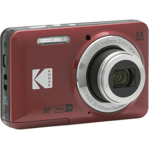 Câmera Digital Compacta Kodak PIXPRO FZ55 (vermelha) na internet