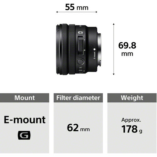 Sony E-mount / E 10-20mm F4 PZ G (APS-C) na internet