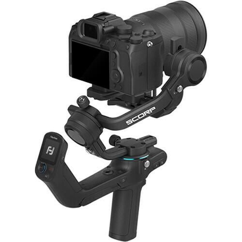 Estabilizador FeiyuTech Scorp-C Gimbal Portátil para Câmera (2.5kg) - CAMERA NINJA • PHOTO VIDEO STORE
