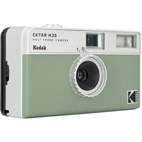 Camera de Filme Reutilizável Kodak Ektar H35 Half Frame - Sage (Analógica 35mm c/ Flash) - comprar online
