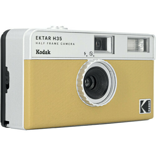 Camera de Filme Reutilizável Kodak Ektar H35 Half Frame - Sand (Analógica 35mm c/ Flash) - comprar online