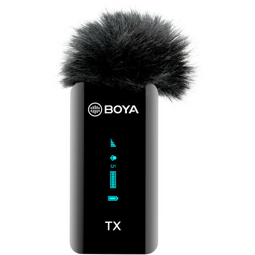 Sistema Microfone Lapela Duplo Sem Fio Digital - Boya BY-XM6-S4 (2.4Ghz / OLED / Lightning Iphone) na internet