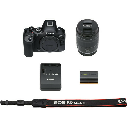 Canon EOS R6 MKII Mirrorless + RF 24-105mm f/4 -7.1 IS STM