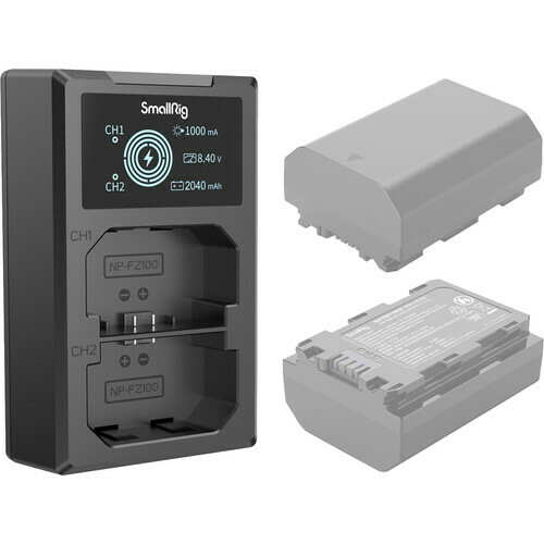 Carregador Duplo SmallRig - Bateria NP-FZ100 - comprar online