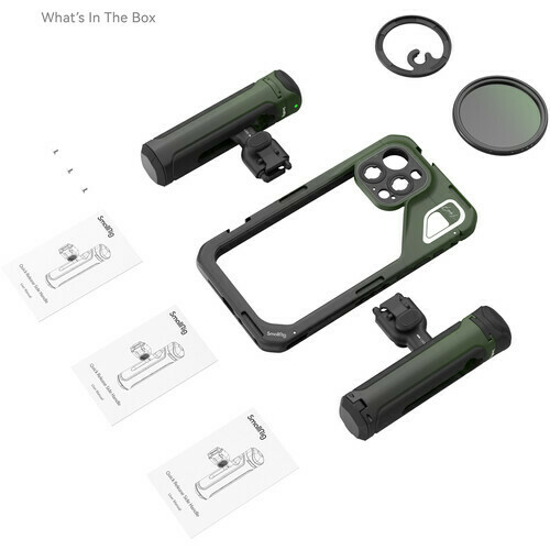 Kit Especial de Gaiola/Cage SmallRig 4407 Brandon Li Co-design Edition (Iphone 15 Pro Max) - loja online