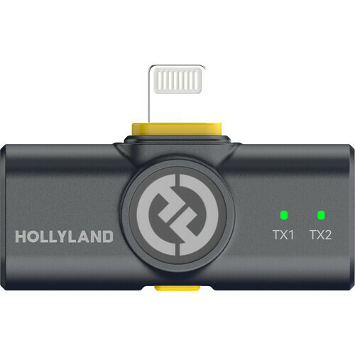 Hollyland LARK M2 DUO COMBO - Sistema de microfone sem fio para 2 pessoas (TRS 3,5mm / 48 kHz / 24 bits / 40hs duração / Transmissão 300m) - CAMERA NINJA • PHOTO VIDEO STORE