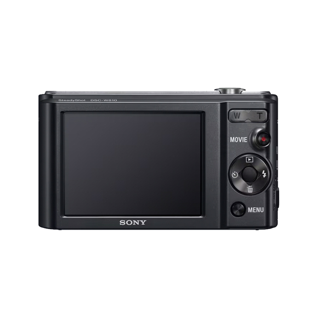 Camera Digital Sony DSC W810 Preta ( 20.1mp - Zoom Óptico 6x) - comprar online