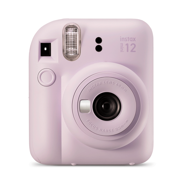 Kit Câmera Instax Mini 12 Lilás com pack 10 fotos Macaron e Bolsa na internet
