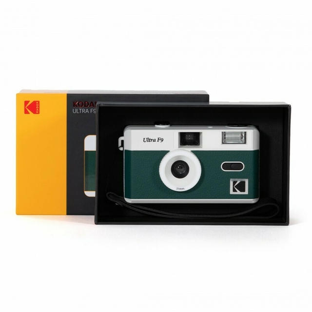 Camera de Filme Reutilizável Kodak F9 Verde (Analógica 35mm c/ Flash) na internet