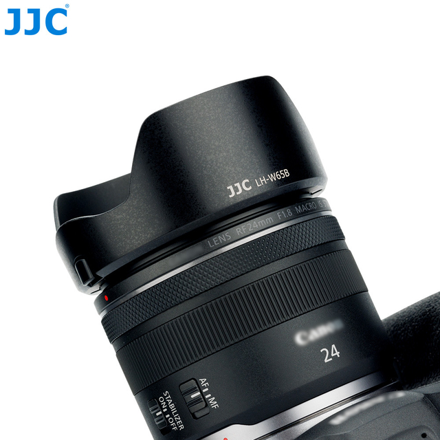 Parasol JJC LH-W65B para Lente Canon EF 24mm f/2.8 IS USM - EF 28mm f/2.8 IS USM - RF 24mm f/1.8 Macro IS STM (Substitui Canon EW-65B) - comprar online