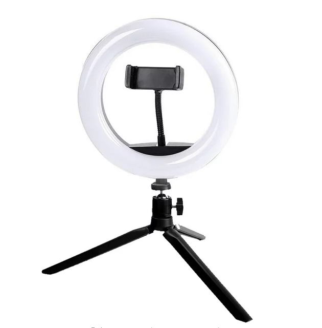 Tripé para celular com luz led - Ideal para selfies