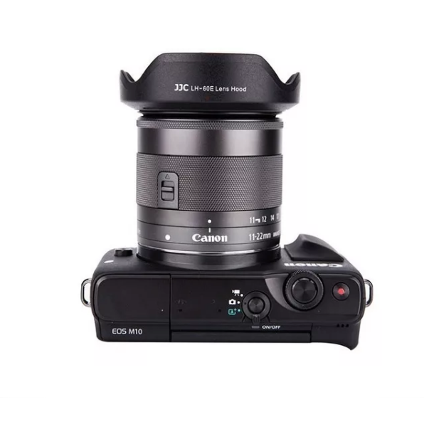 Parasol JJC LH-60E para Lente Canon EF-M 11-22mm F/4-5.6 IS STM (Substitui Canon EW-60E) - comprar online
