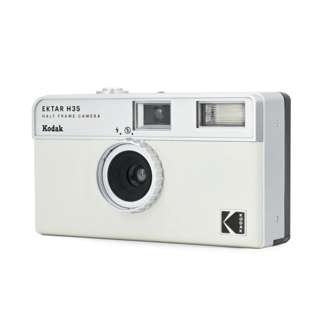 Camera de Filme Reutilizável Kodak Ektar H35 Half Frame - White (Analógica 35mm c/ Flash) na internet