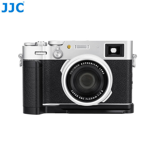 Hand Grip para FujiFilm X100VI - JJC HG-X100VI Black (Base ARCA Swiss) - CAMERA NINJA • PHOTO VIDEO STORE