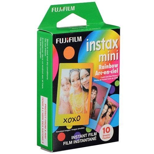 Filmes Instantâneos Fujifilm Instax Mini RAINBOW - 10 FOTOS na internet