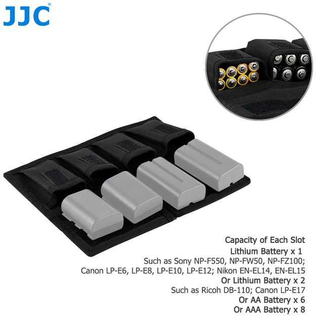 Estojo para Bateria - JJC BC-P4 - comprar online