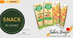 Snack de Soja Sabor Queijo - Hunger.Fit